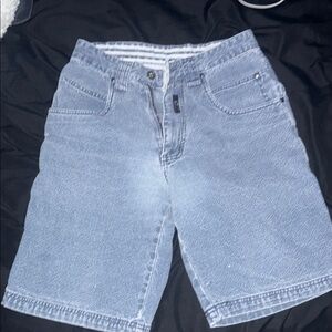 Stylish Light Blue Men's Jean Shorts